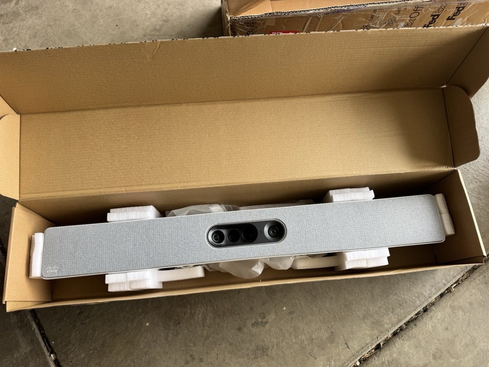 Cisco Webex Room Kit Plus CS-KITPLUS-K9 Quad Camera Video Conferencing System