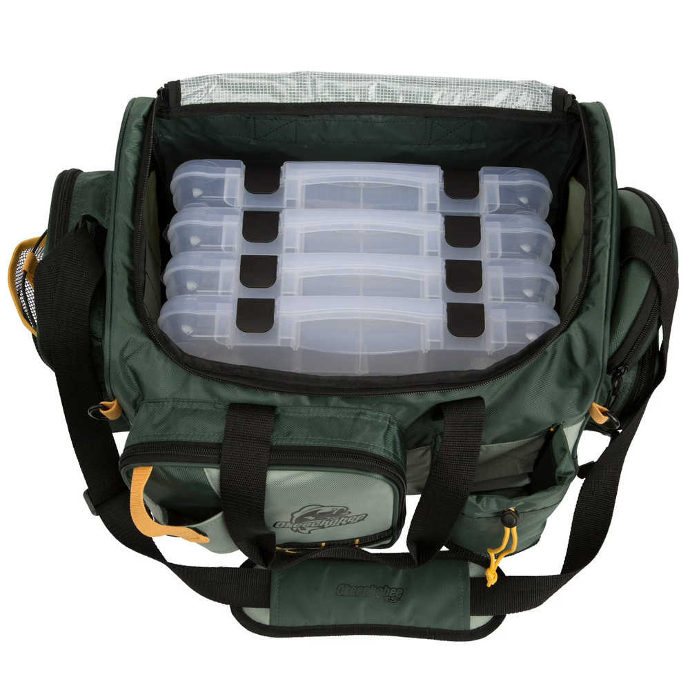 Okeechobee Fats Extra Large Fishing Tackle Bag & Boxes, Polyester