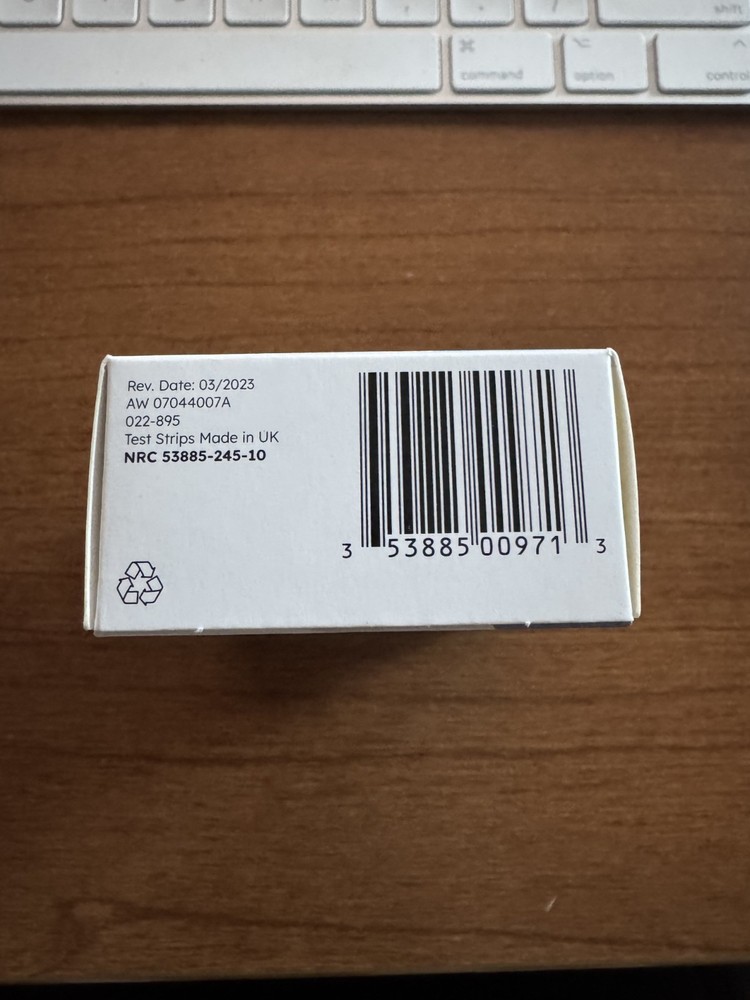 One Touch Ultra Test Strips - 100 Count 1/27 Expiration Date