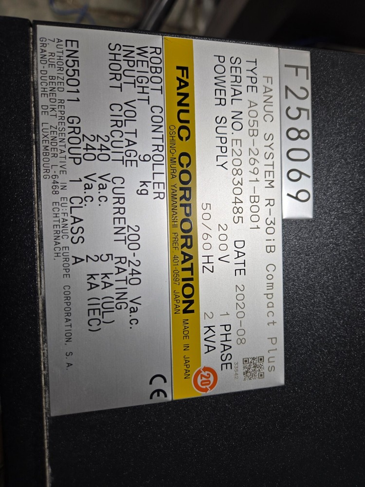 FANUC SCARA ROBOT SR-3iA