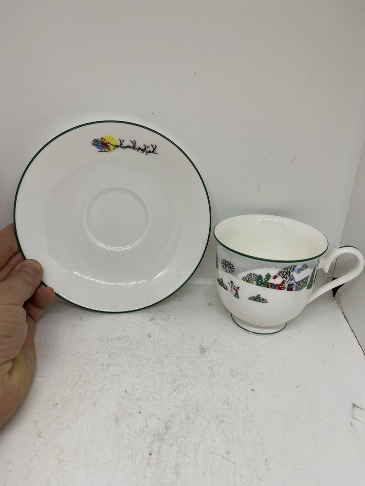 Lenox Sleighride 5 Piece Place Setting As Found Read Description