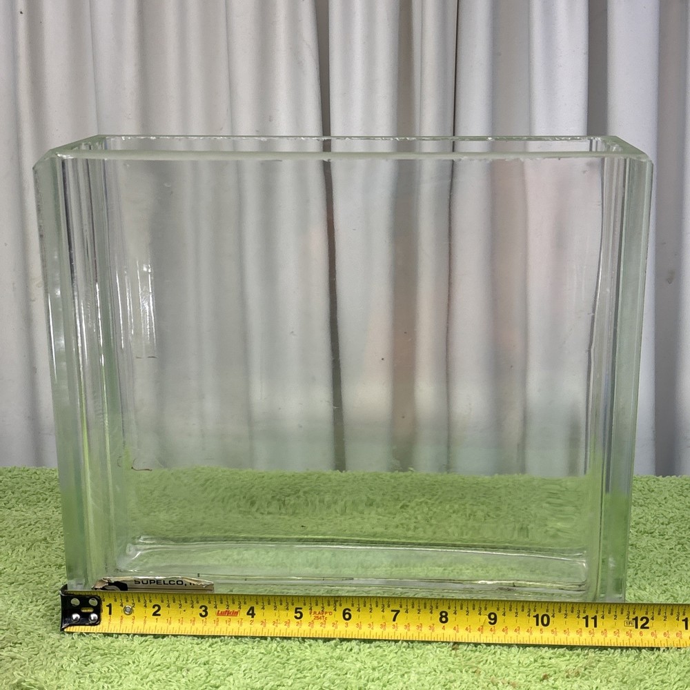 Supelco chromatography developing tank 11.75 x 10 x 3.75in *Read Discription
