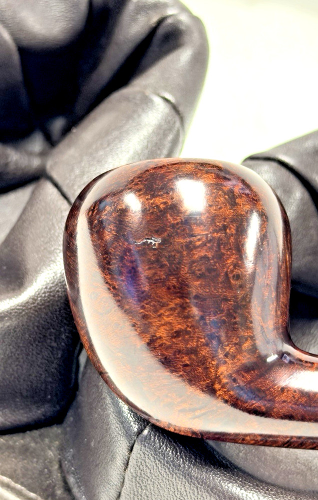 VAN DYKE Smooth Medium Acorn / Pear with Tapered Ebonite Stem