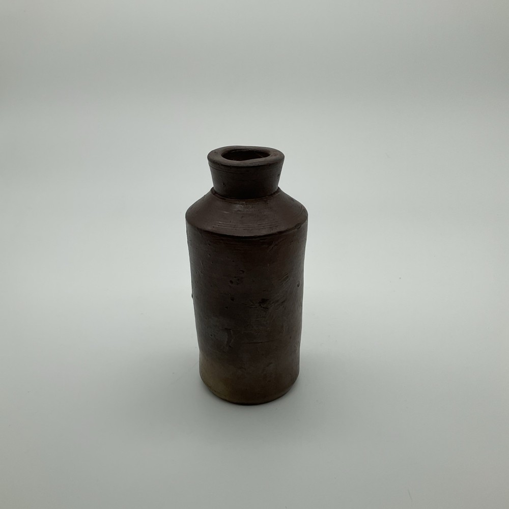 Antique Salt Glaze Stoneware Bottle