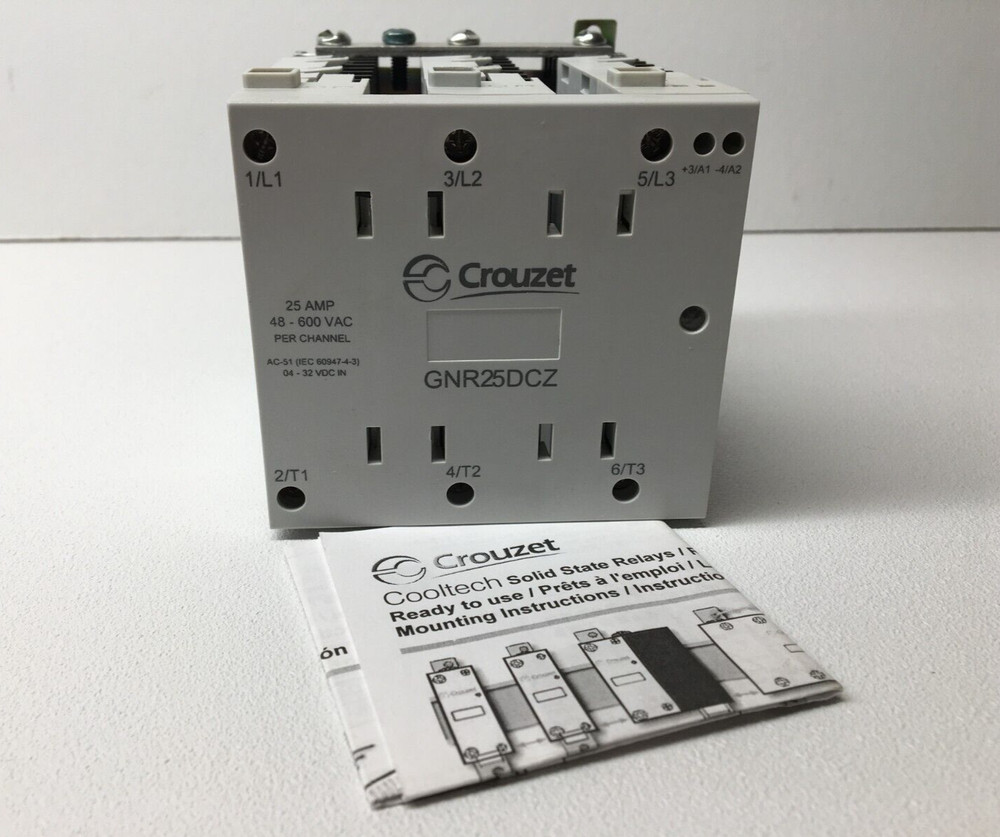 New! Crouzet GNR25DCZ Solid State Relay (#60277)