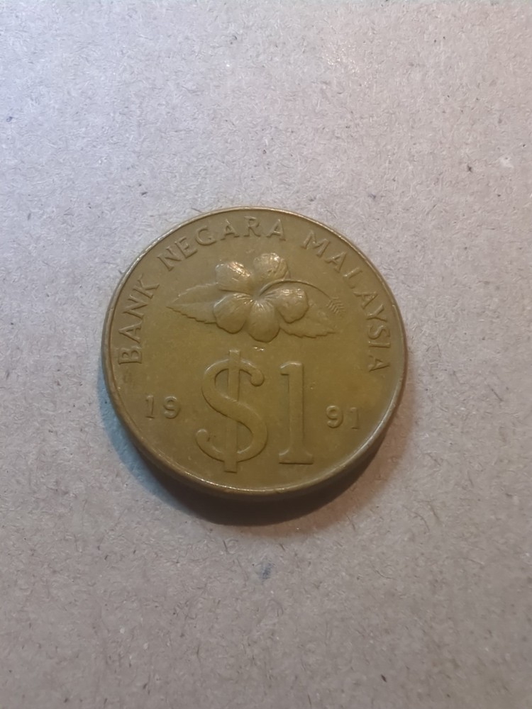 Malaysia 1 Dollar 1991 /25395