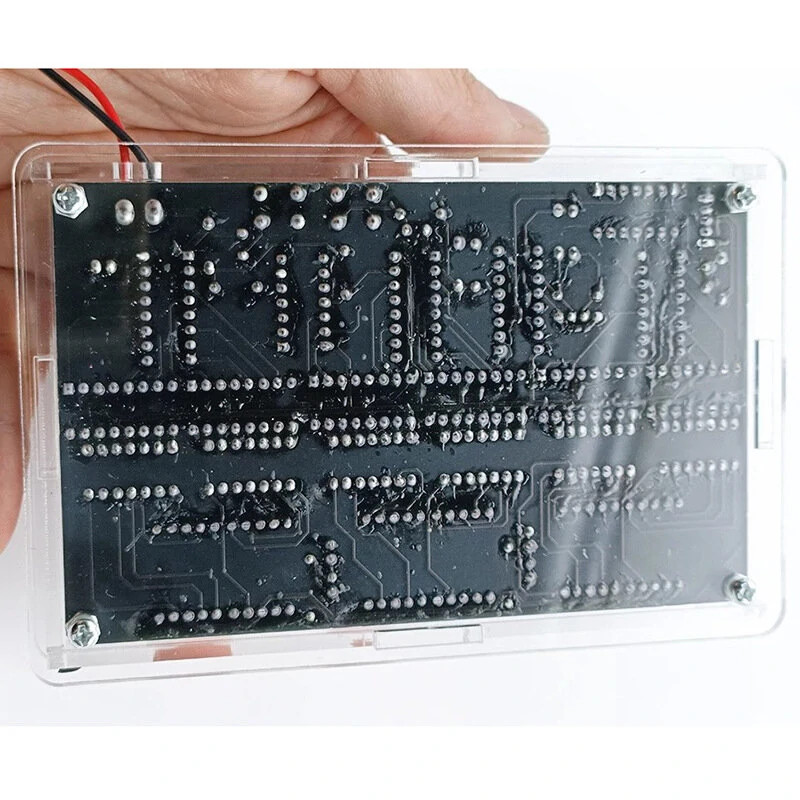 6-Digit DIY Clock Kit Soldering Practice 4.5–5.5V DC
