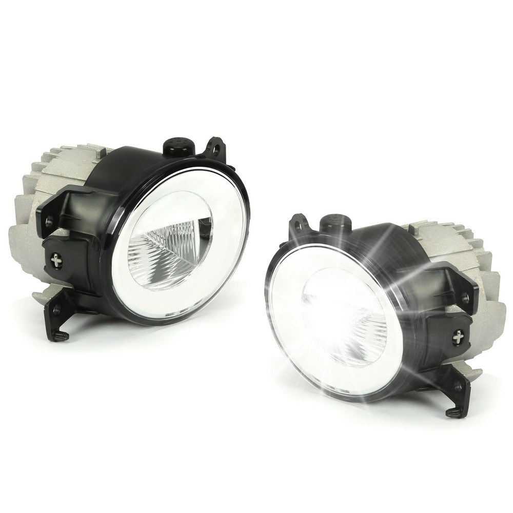 Front Bumper LED Fog Light Lamp LH & RH Pair for 14-20 Infiniti Q50 QX60 QX80