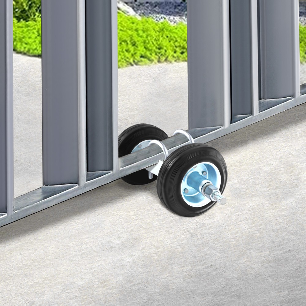 Heavy Duty Sliding Gate Wheels Kit with Rolling Gate Hardware