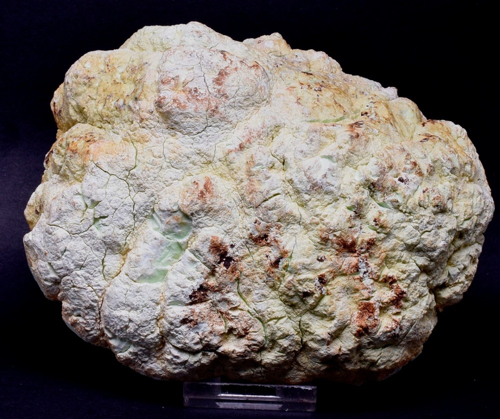 LEMON CHRYSOPRASE POLISHED SLICE, AUSTRALIA S167