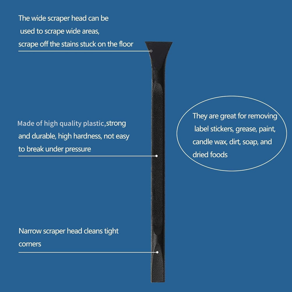 Plastic Scraper Multi-Purpose Scraper Non-Scratch Cleaning Tool Car Detailing Ki