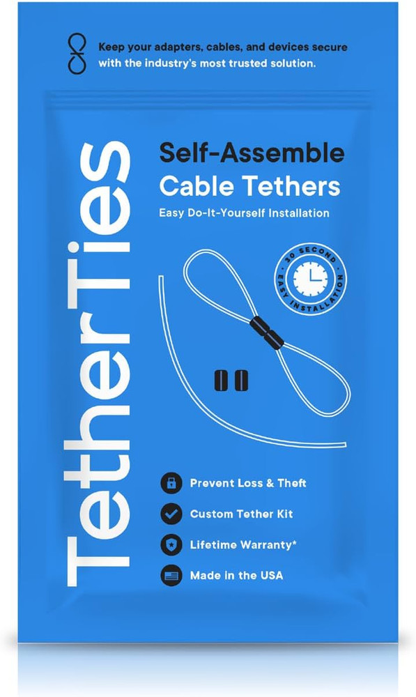 Cable Organization, DIY Tether Kit - Customizable Cable Tethers for Computers, A
