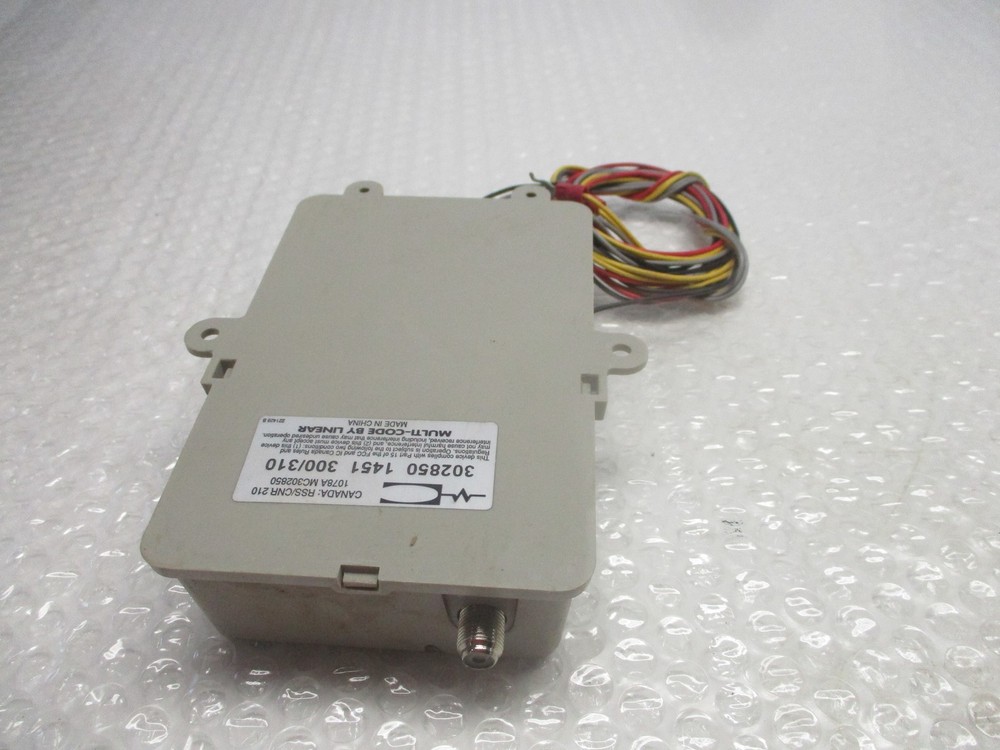 LINEAR 302850 1451 300/310 TRANSMITTER UNMP