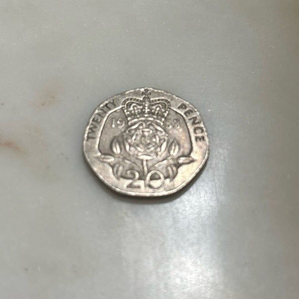 Elizabeth II FD 20 Pence Coin