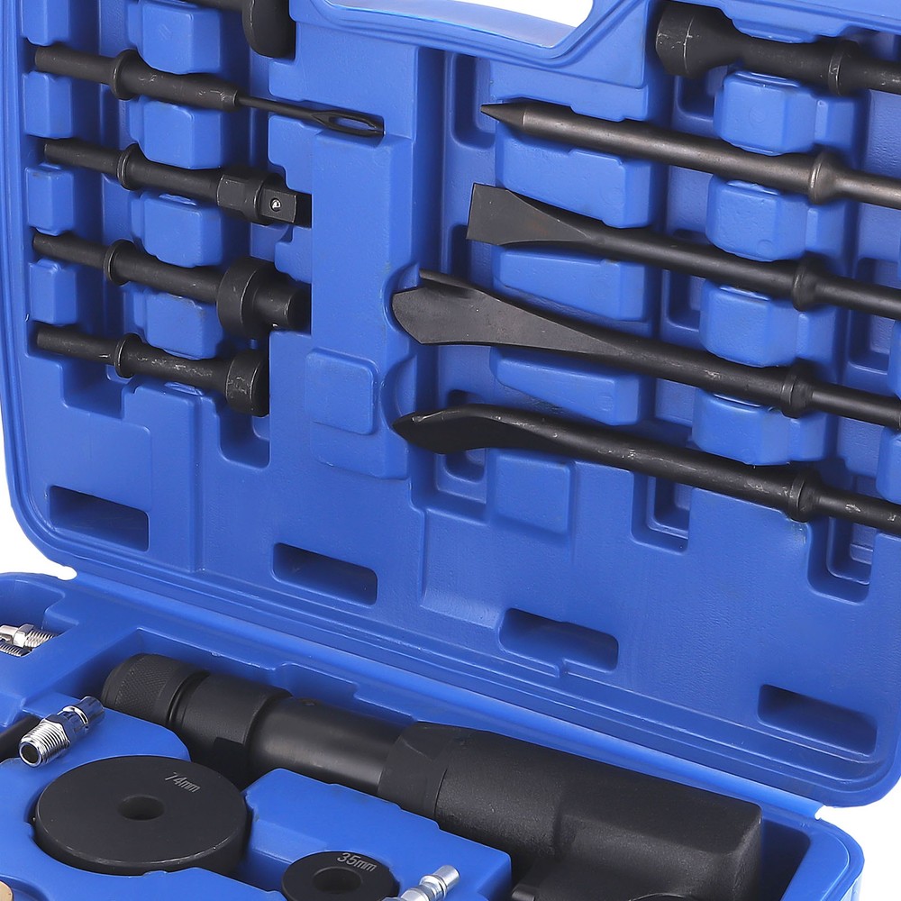 Air Hammer Kit Multi-functional Pneumatic Hammer Chisel Tool Plus Set New