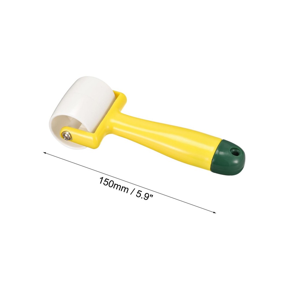 5.9" Seam Roller 1.8" Width Plastic Wheel Easy to Grip Handle Smooth Surface