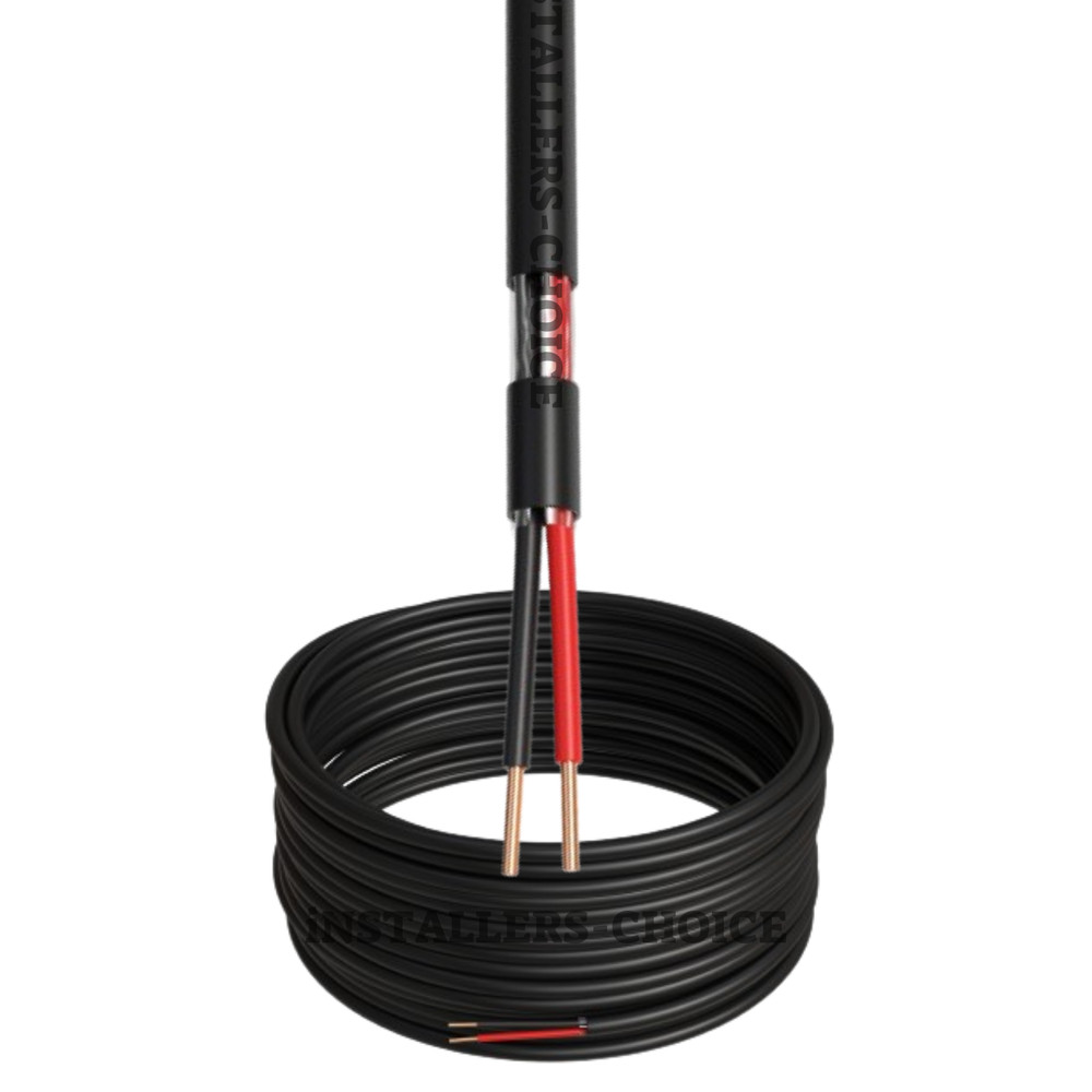 Alarm Cable 500ft 22/2 Solid UTP CCA CL2 Outdoor Security System CCTV