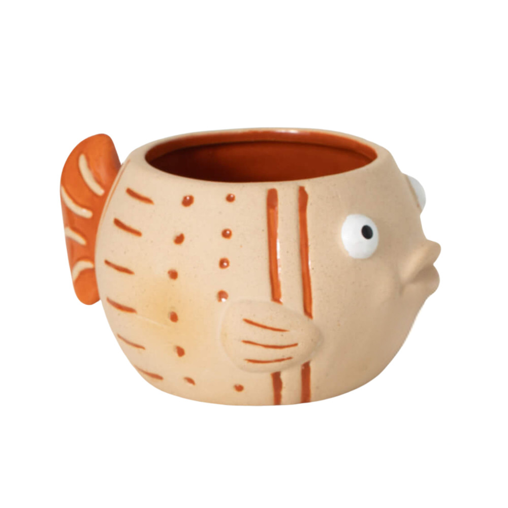 sullivans Orange Planter Fish