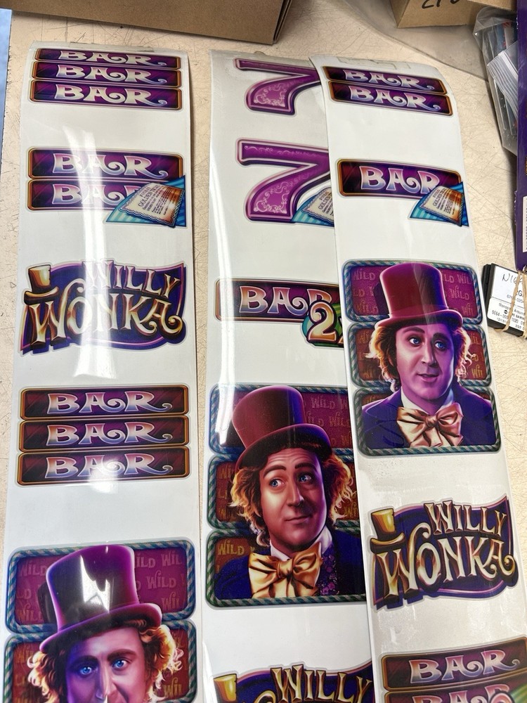 WILLY WONKA SOFTWARE AND STRIPS WMS BB3 S9A0
