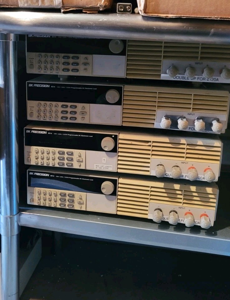 BK Precision 8514 120V/240A/1200W Programmable DC Electronic Load