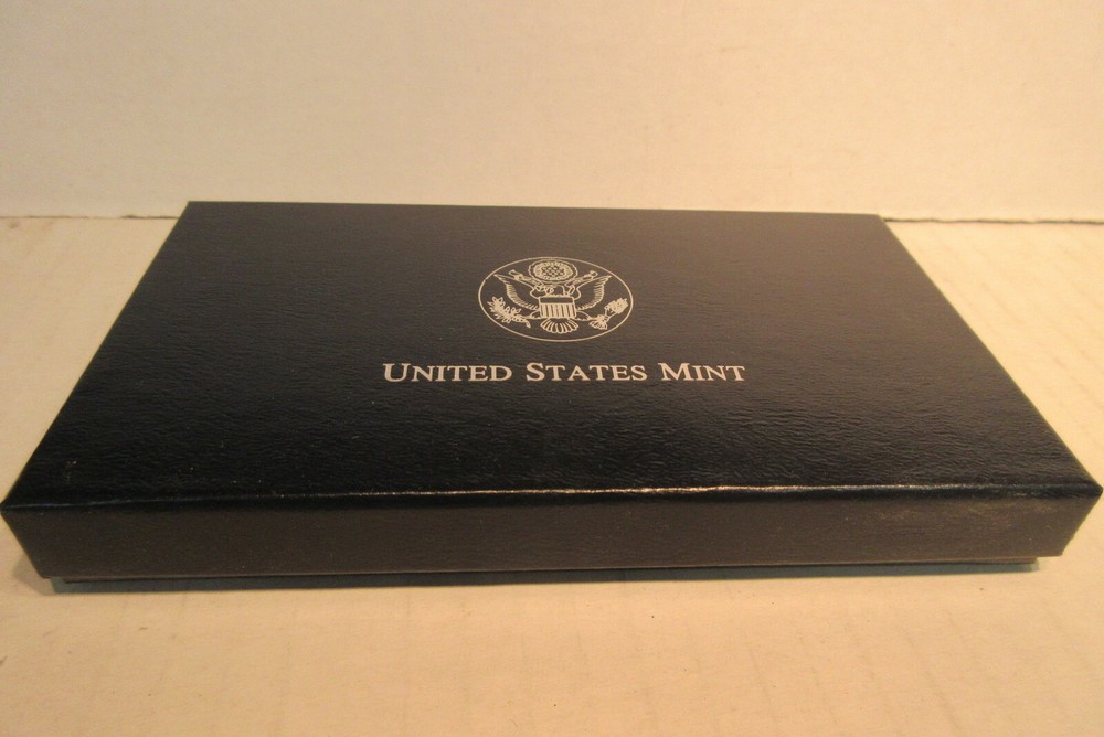 EMPTY BOX & COA for 1994 U.S. Capitol Bicentennial Proof Silver Dollar