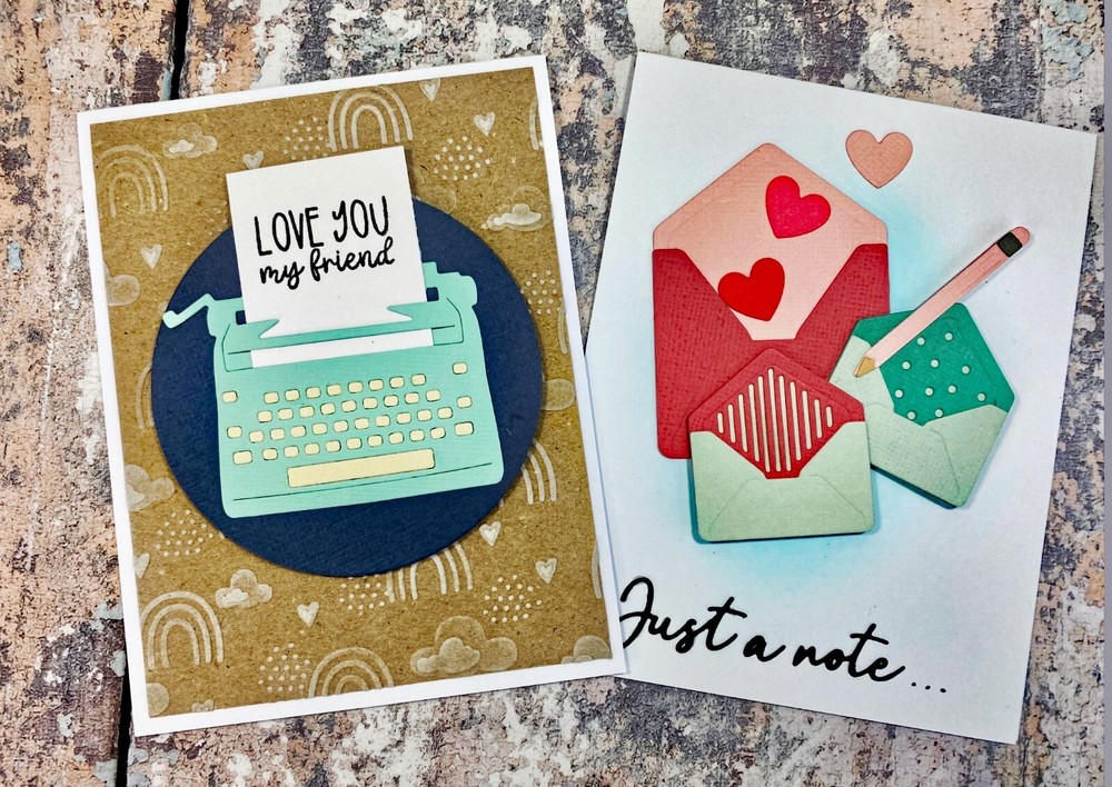 Sizzix Thinlits You've Got Mail 16pc set #665820 Retail $20.99 by Olivia Rose