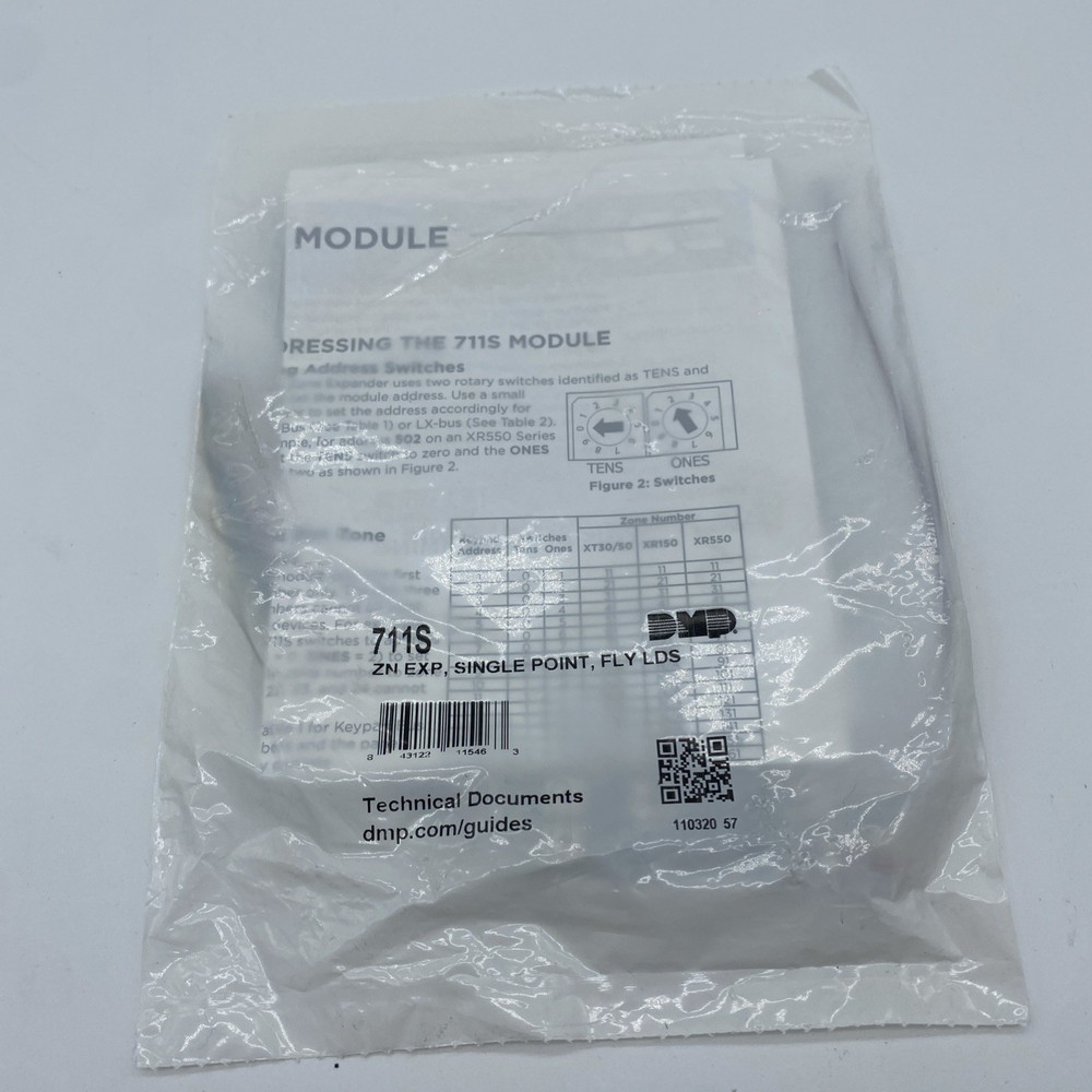 DMP 711S Zone Expander – Single Point, Fly Leads – New