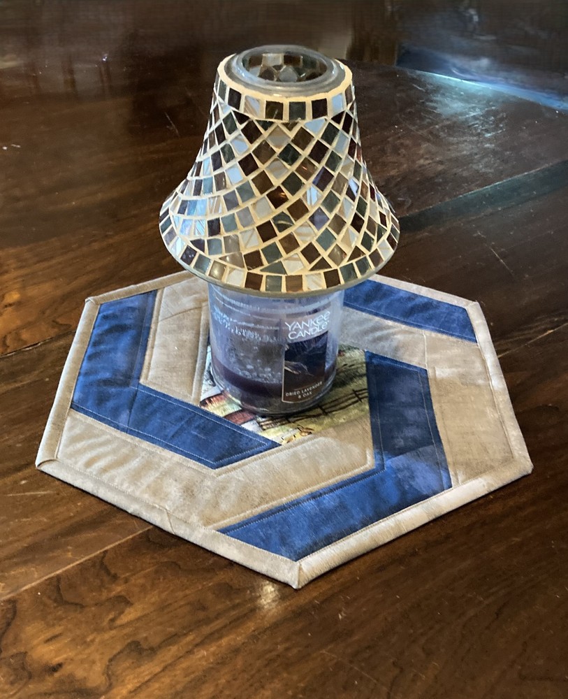 August Farm Quilt Table Topper