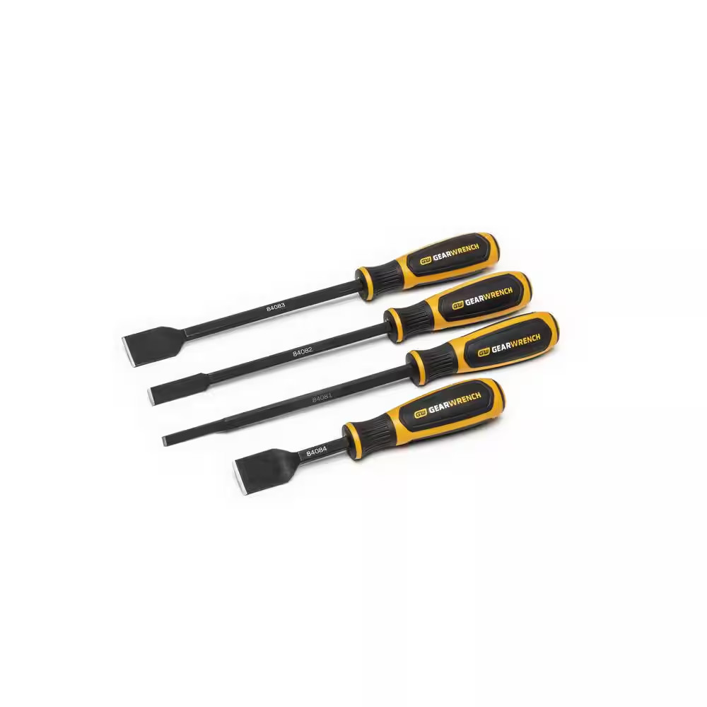 Dual Material Wide Scraper Set (4-Pieces)