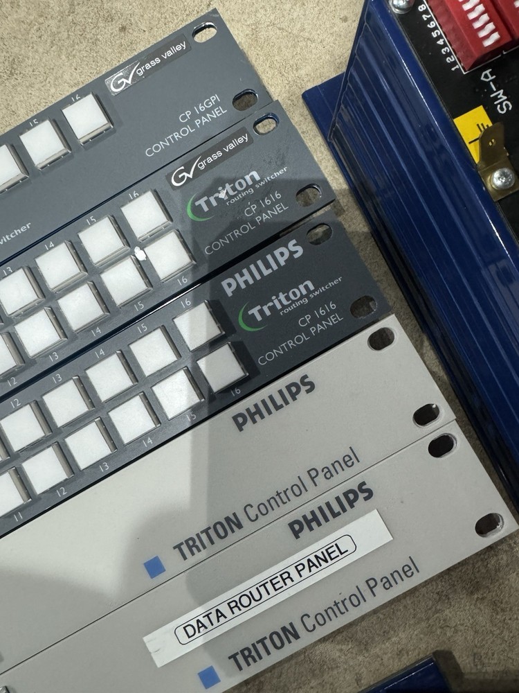 Philips 6464 BDS & BES Triton Analog Video Router & Control Bundle