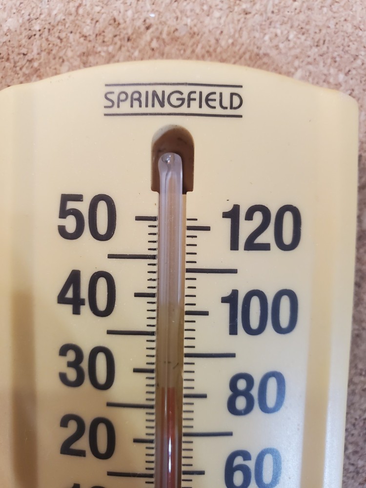 Vintage Weather Thermometer (Springfield)