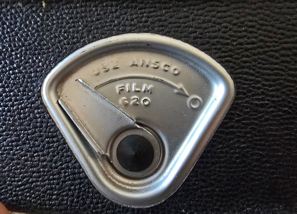 Vintage 1950's Ansco Ready flash 620 Camera & Case (Untested)
