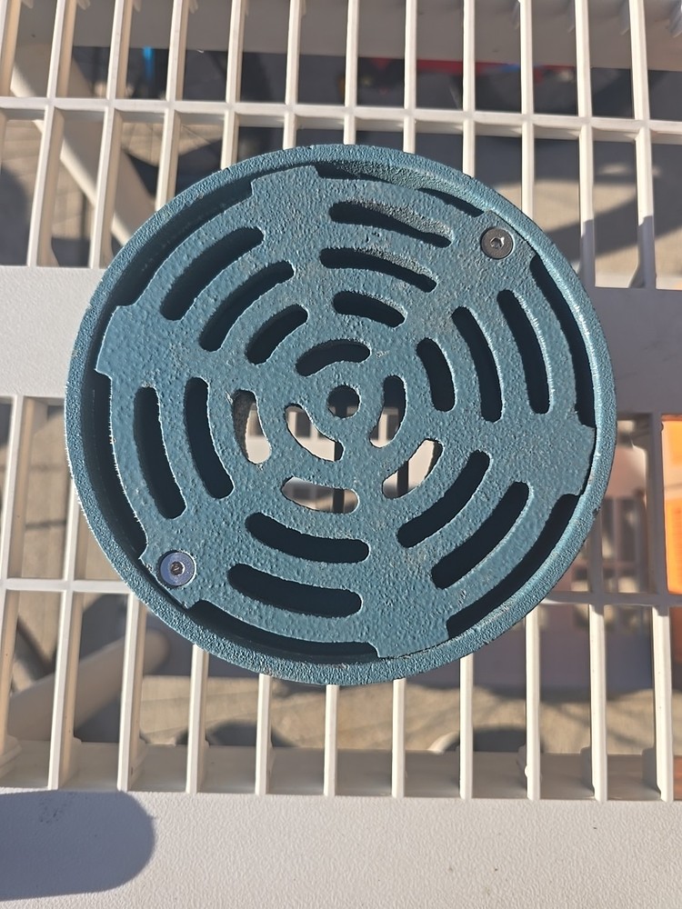 3" No Hub Floor Drain Cast Iron