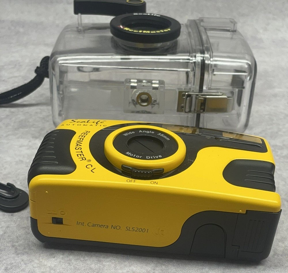Sealife Automatic Reefmaster CL Wide Angle 35mm Dive Camera w Underwater Case