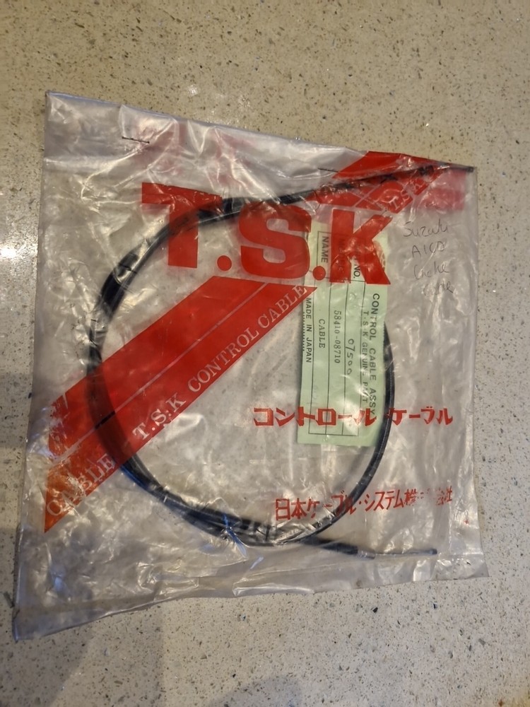Suzuki A100 Choke Starter Cable NOS