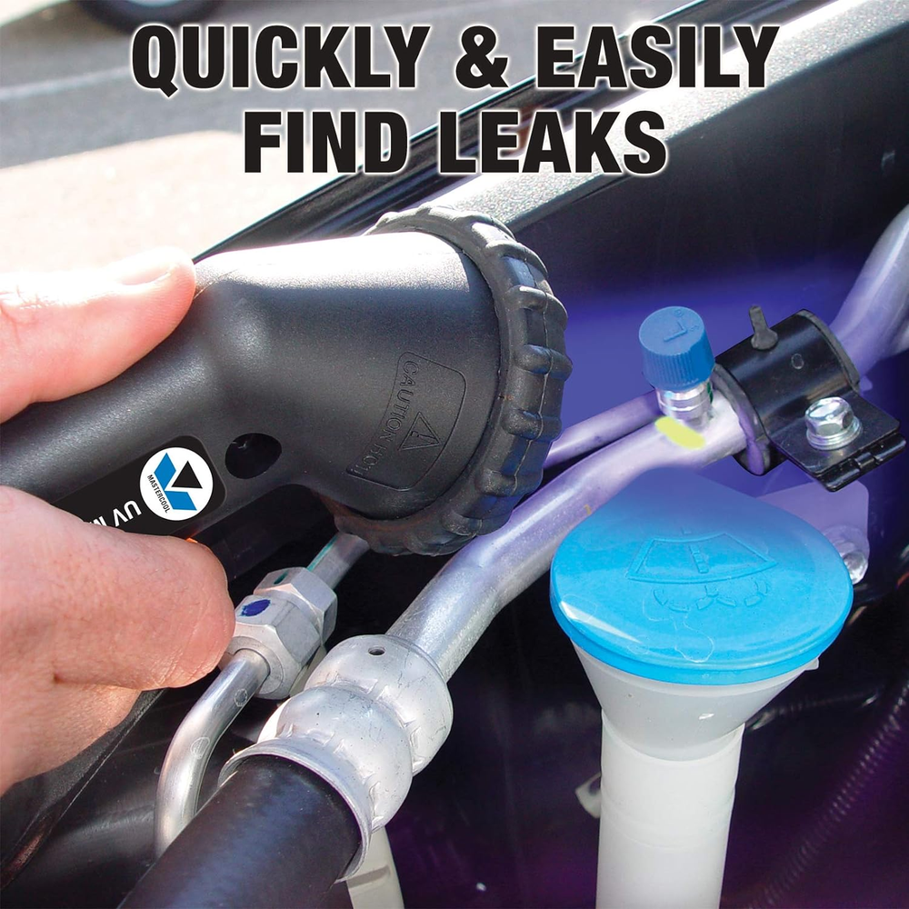 Mastercool Professional UV Leak Detector Kit With 50W Mini Light Black