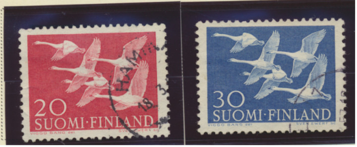 Finland Stamps Scott #343 To 344, Used