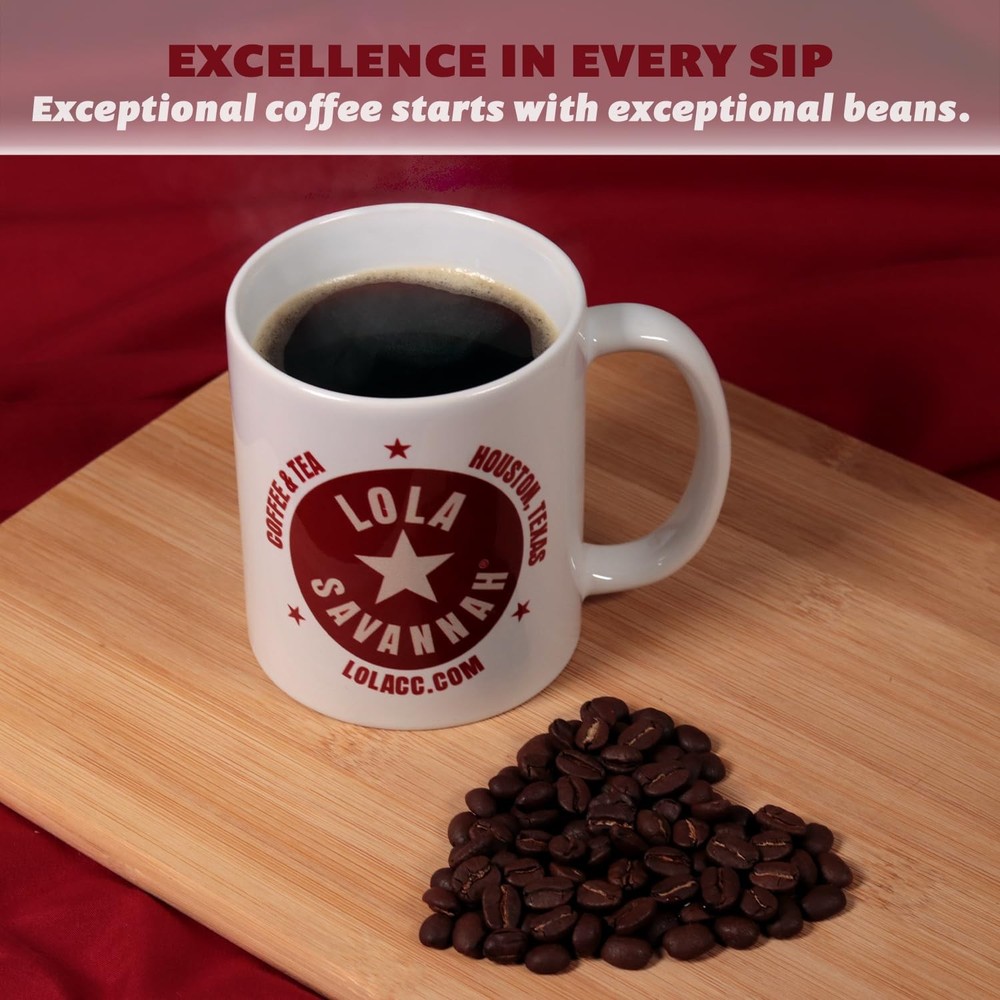 Texas Pecan Whole Bean Caffeinated Coffee, 1lb