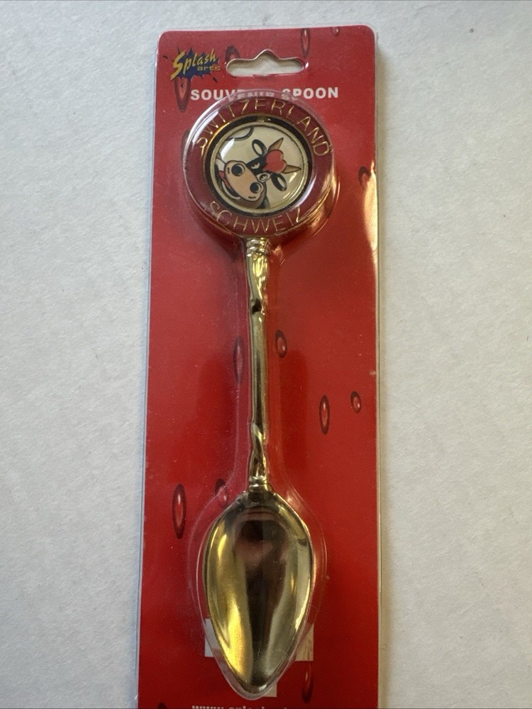 Two Souvenir Spoons From Switzerland