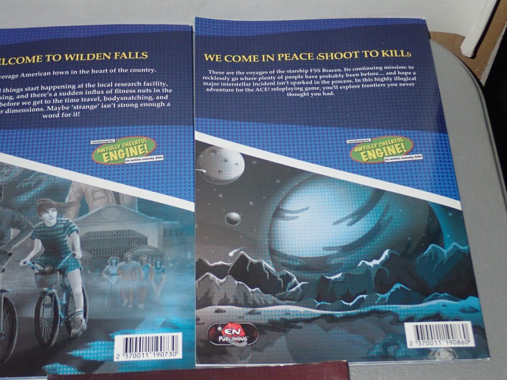 Awfully Cheerful Engine Russ Morrissey ACE Issues 1-9
