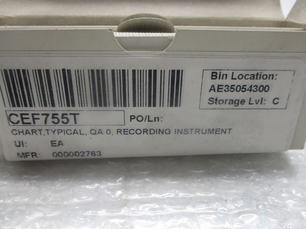 WESTRONICS CTC61053-13 FOLDING CHARTS NSMP
