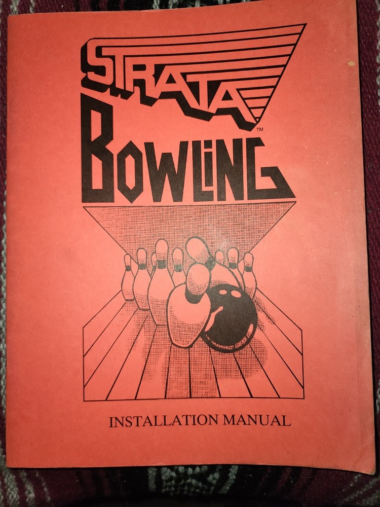 Bowling Arcade Manual Strata