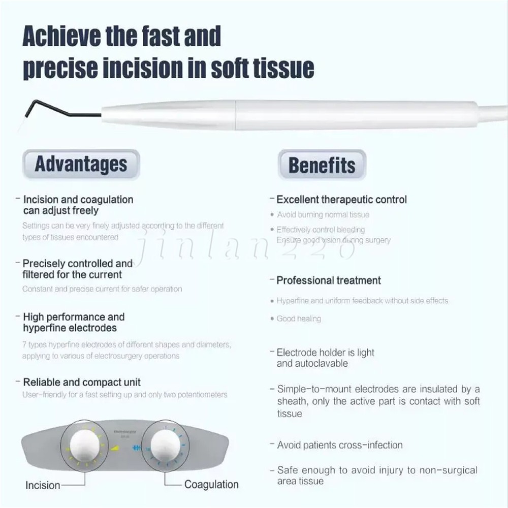 High Frequency Electrosurgery unit cautery Electric Surgical Machine