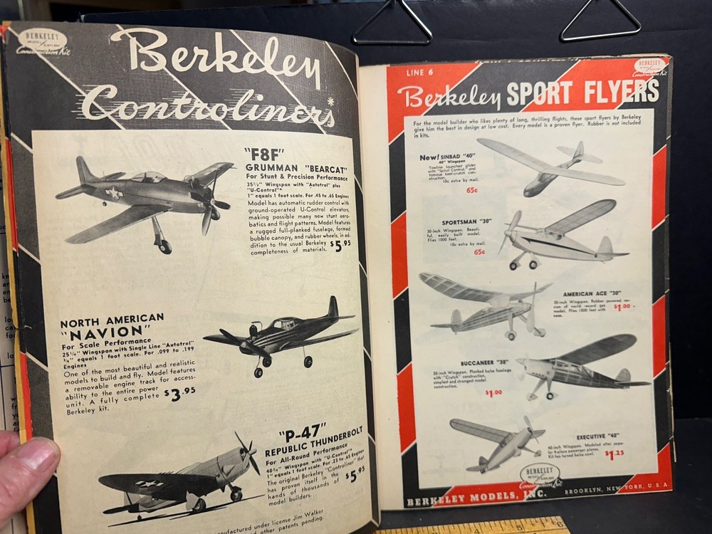 Berkeley Model Catalog & Handbook 1947 - 48, 40 pages