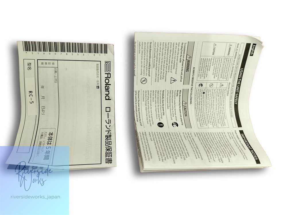 BOSS RC-5 Loop Station Effects Pedal Used JP