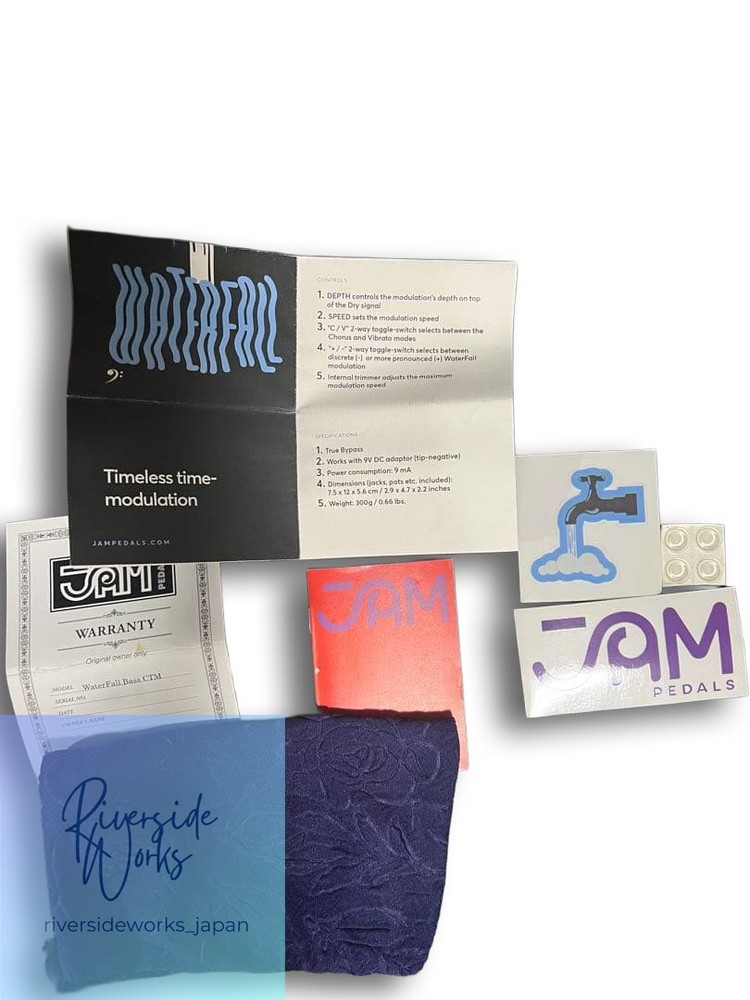 JAM Pedals Waterfall BASS Custom Paint