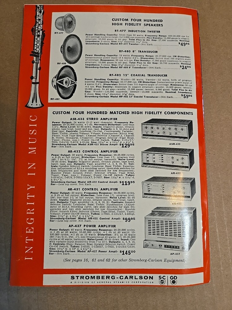 1959 Terminal Radio Corp Audio Digest