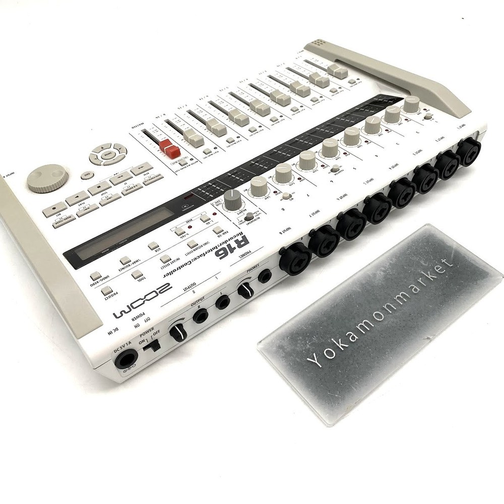 Zoom R16 Portable Multitrack Recorder Controller Interface device Used W case