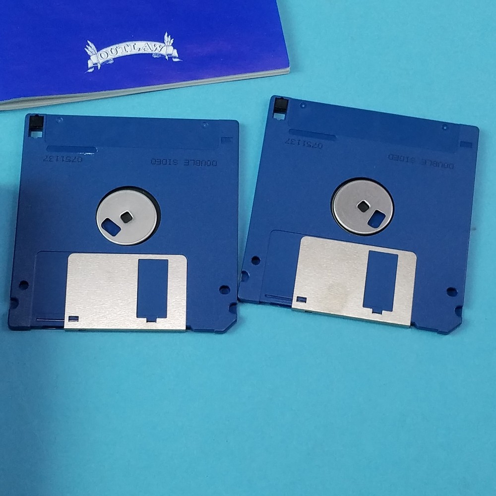 Shoot Em Up Construction Kit Box & Manual for Commodore Amiga Computer, 2 Disks