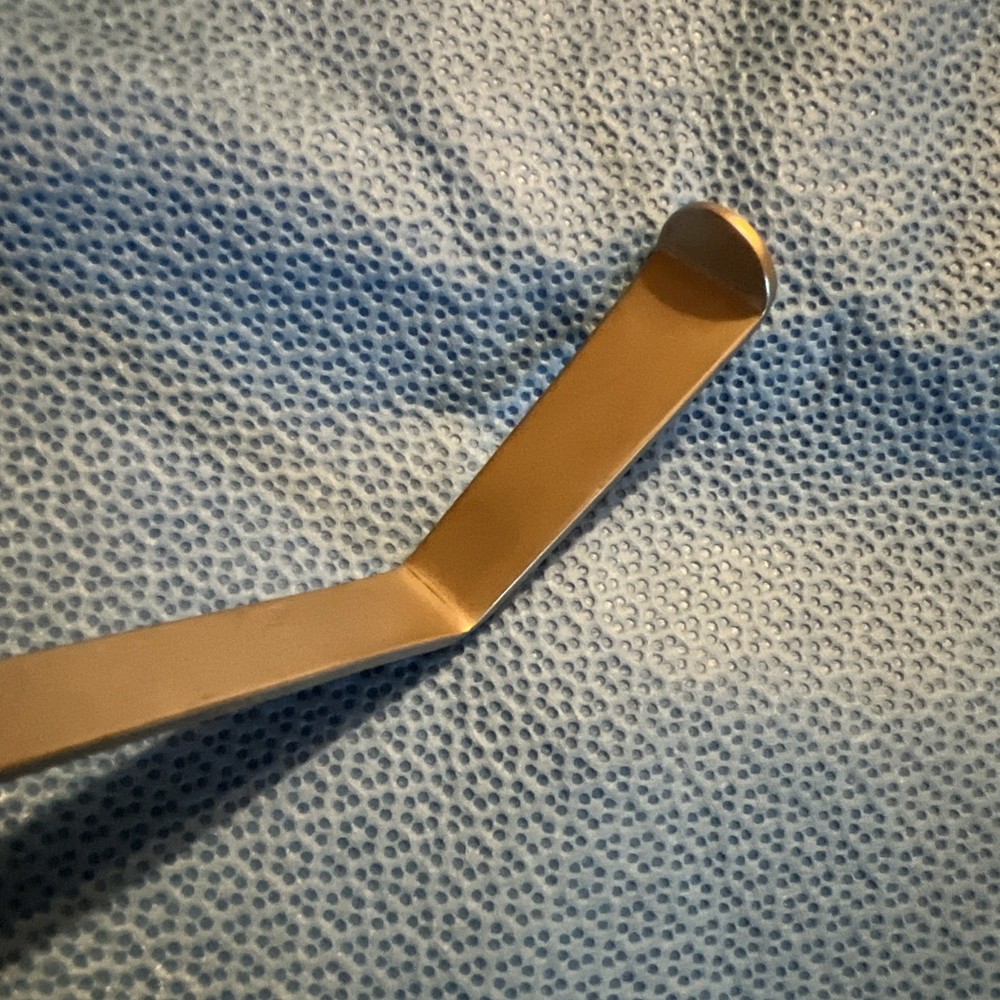 Integra MicroFrance Terrace Blunt Retractor, Large, 180mm